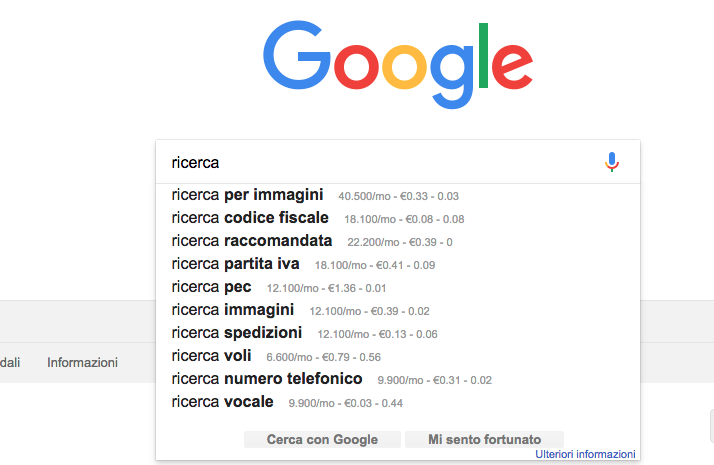 búsqueda de Google