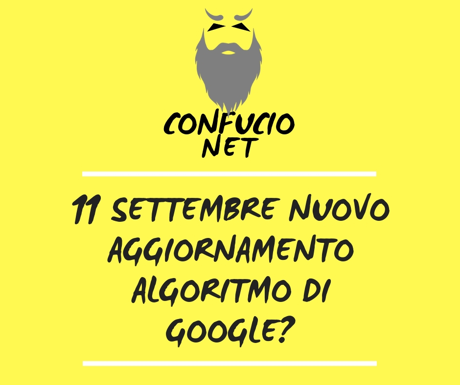 11 Actualización del nuevo algoritmo de Google de septiembre? 1