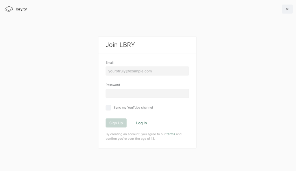 Join Lbry