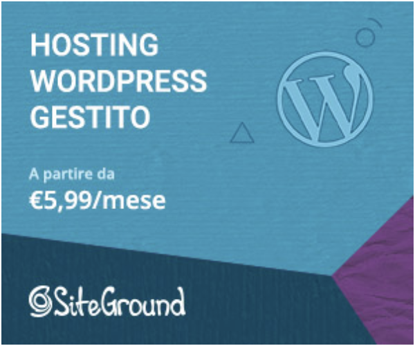 Hosting WordPress SiteGround